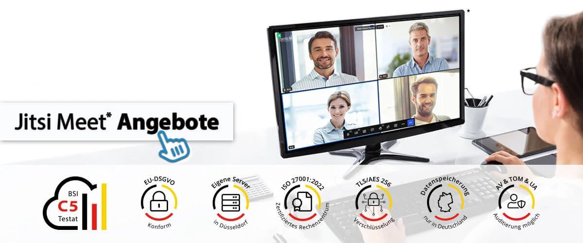 Jitsi Meet Videokonferenz